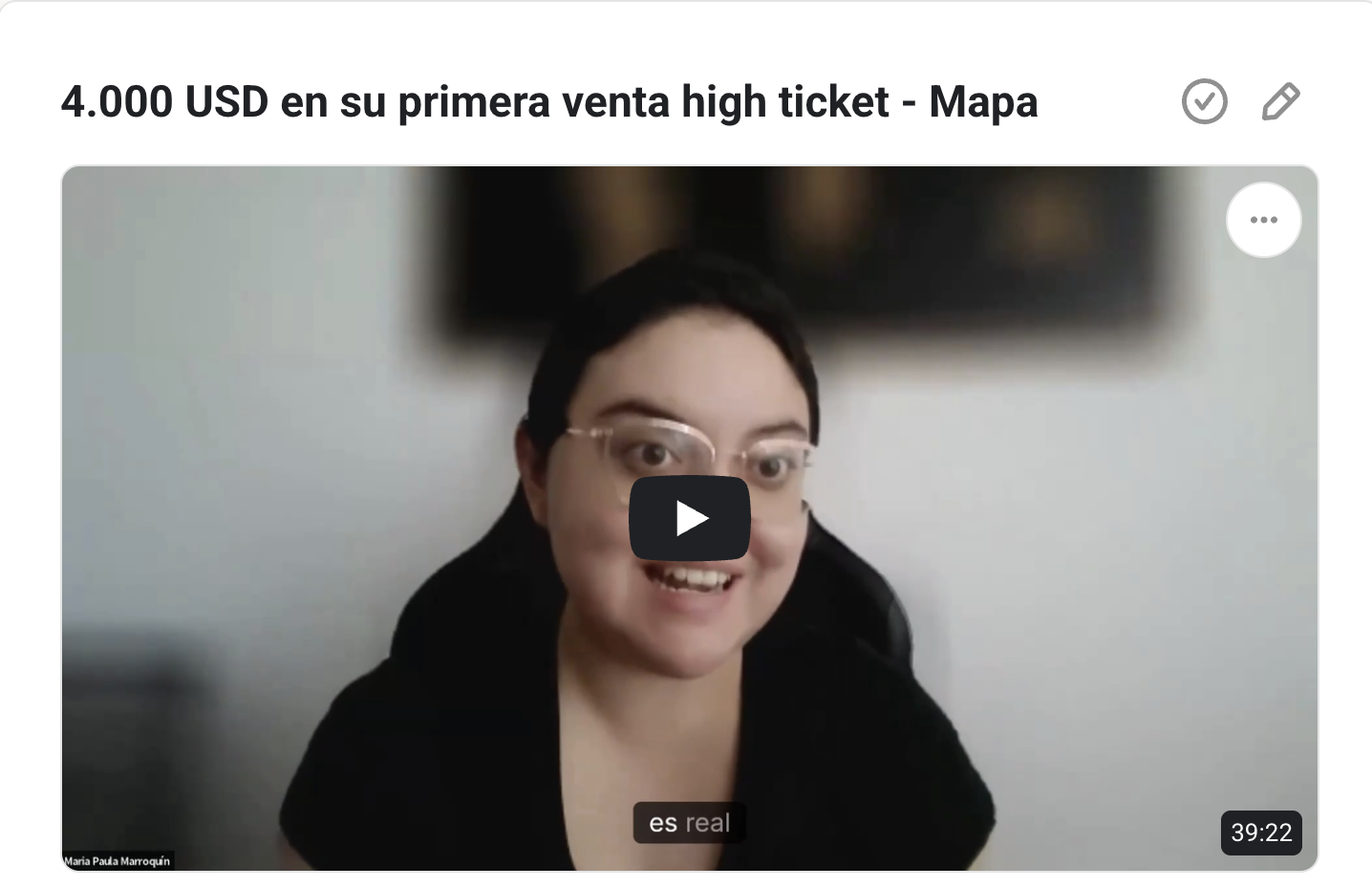4.000 USD en su primera venta high ticket - Mapa